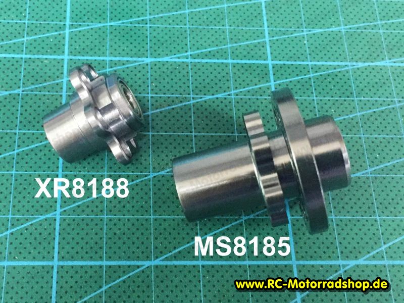 XR8188: Vorderradnabe für GRP-Felge X-RIDER SATURN / MARS XR8188